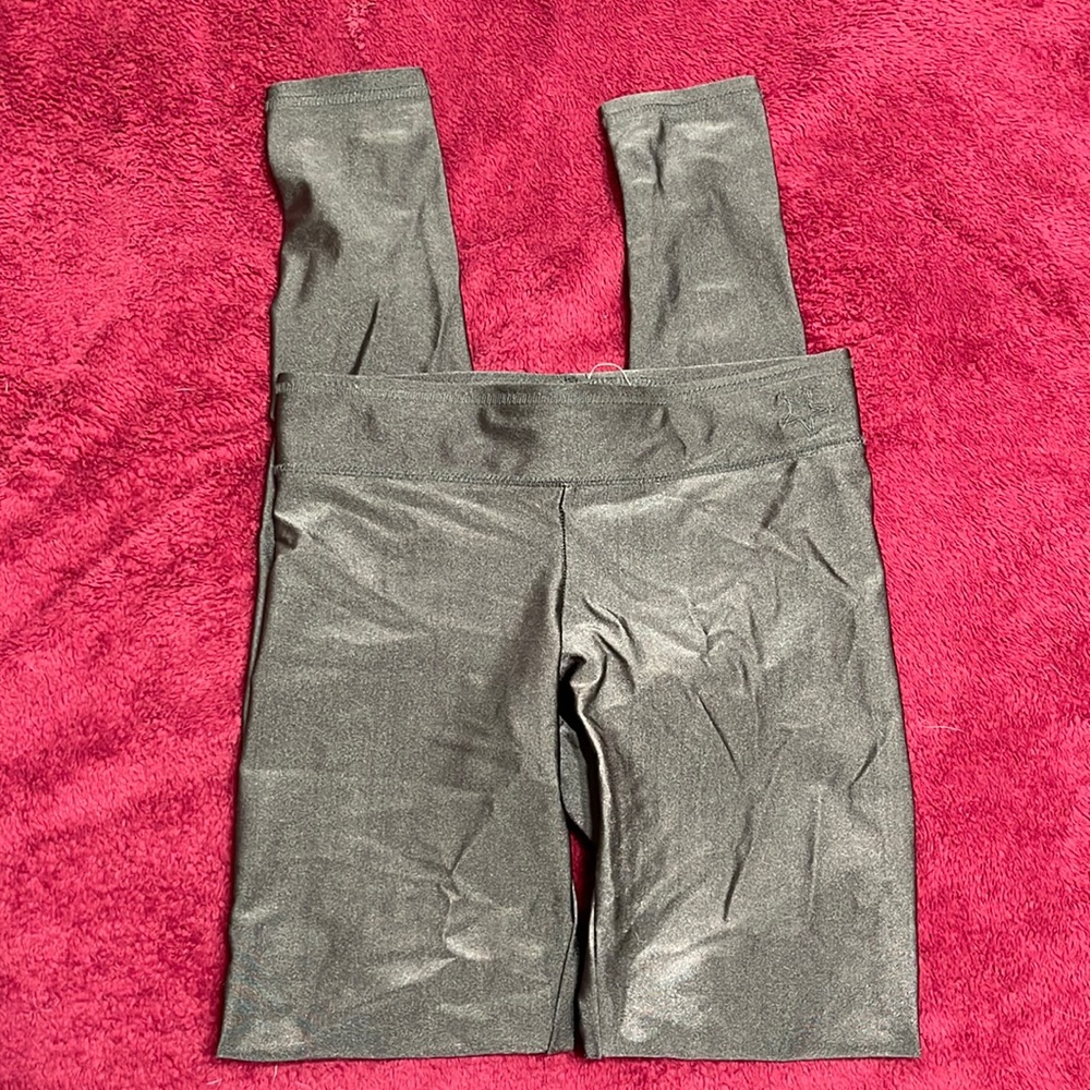 Metallic garage leggings